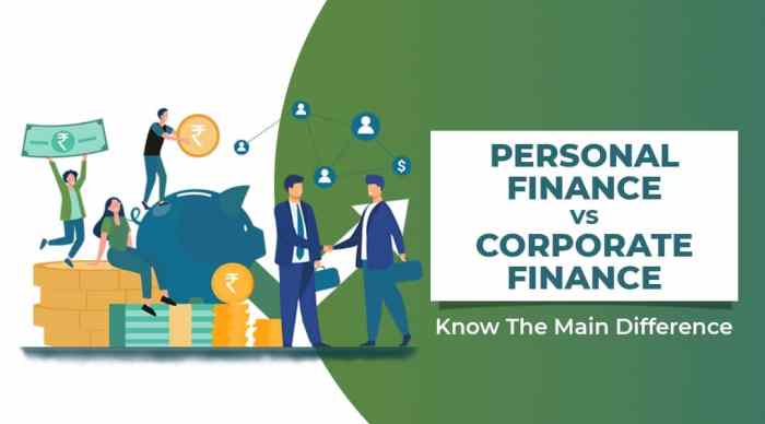 What are the key differences between individual and corporate financial ...